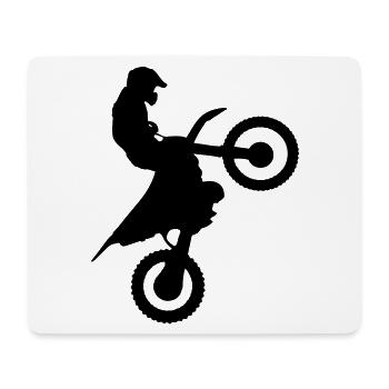 Jump Schwarz - Mousepad (Querformat) - Weiß - Vorne