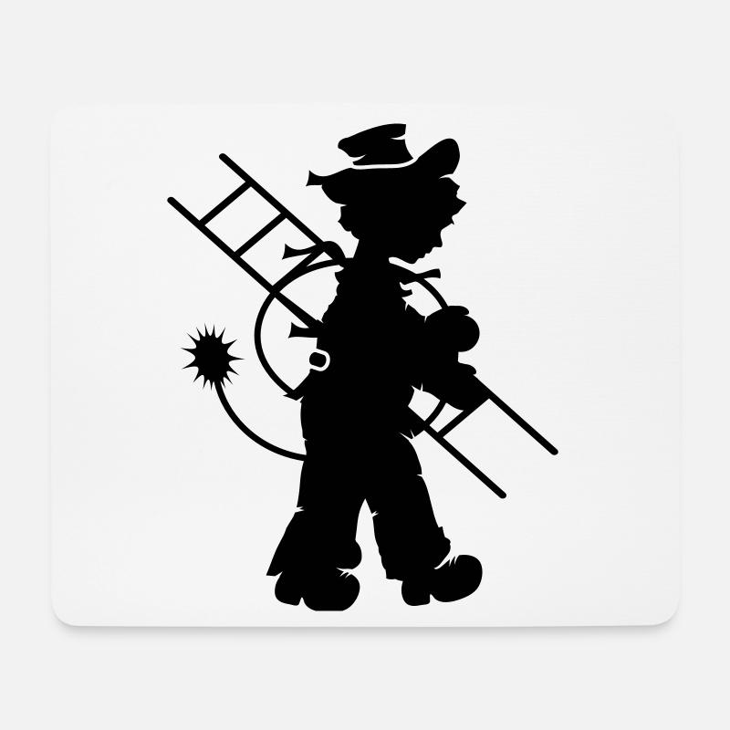 Schornsteinfeger - Mousepad (Querformat) - Weiß
