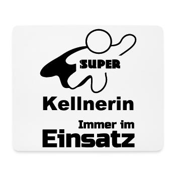 Super Kellnerin Geschenk - Mousepad (Querformat) - Weiß - Vorne