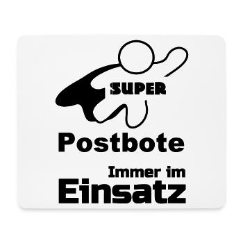 Super Postbote Geschenk - Mousepad (Querformat) - Weiß - Vorne