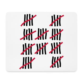 Birthday 50 years - Mouse Pad (horizontal) - white - Front