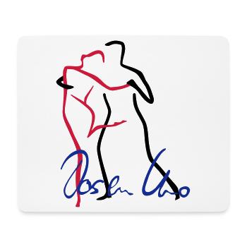 Tango-1 - Mousepad (Querformat) - Weiß - Vorne