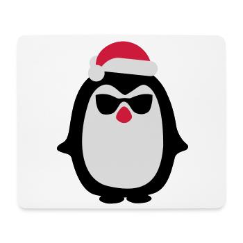 Christmas Penguin - Mouse Pad (horizontal) - white - Front