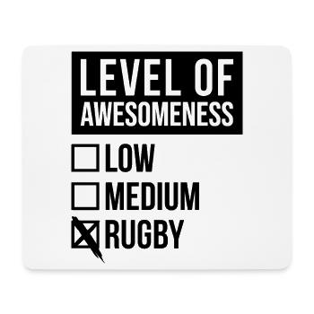 Rugby - Mouse Pad (horizontal) - white - Front