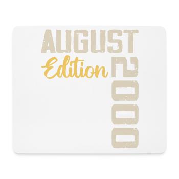 Anniversary August 2000 - Limited Edition August 2000 - Mouse Pad (horizontal) - white - Front