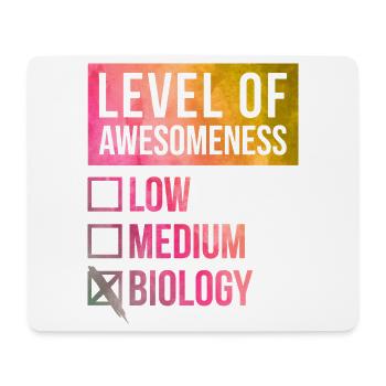 Biology - Mouse Pad (horizontal) - white - Front