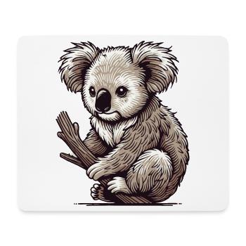 Koala - Mouse Pad (horizontal) - white - Front