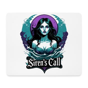 Appel de la sirène - Tapis de souris (format paysage) - blanc - Devant