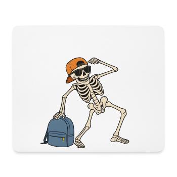 Cool Skeleton - Mouse Pad (horizontal) - white - Front