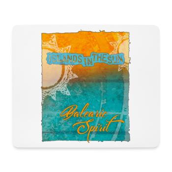 Balearic Islands in the Sun - Mousepad (Querformat) - Weiß - Vorne
