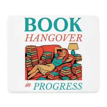 Livre Hangover in Progress - Tapis de souris (format paysage) - blanc - Devant