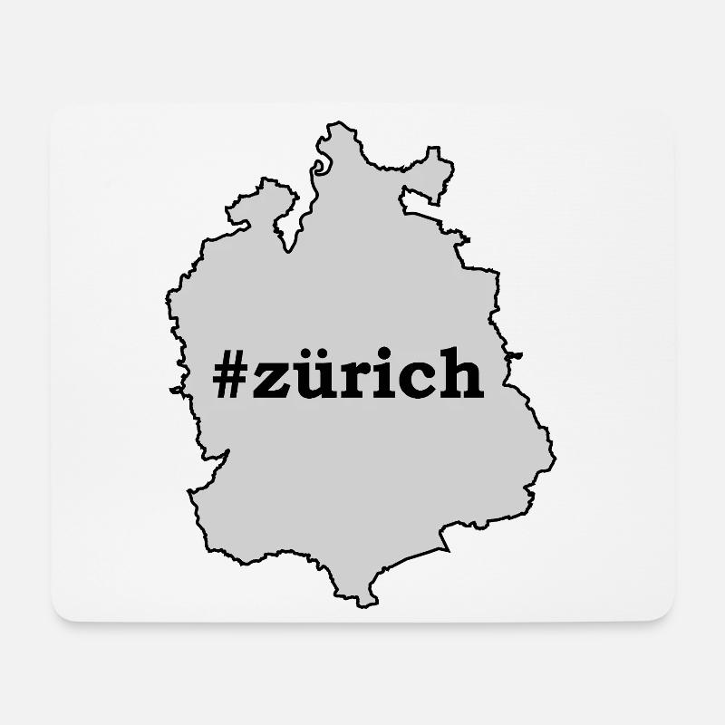 Université des sciences appliquées de Zurich - Tapis de souris (format paysage) - blanc