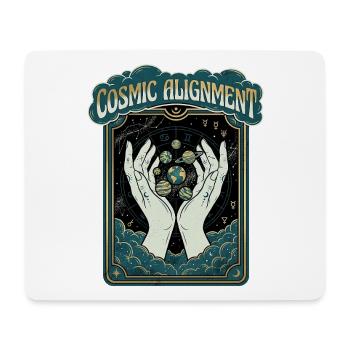 Cosmic World - Mousepad (Querformat) - Weiß - Vorne