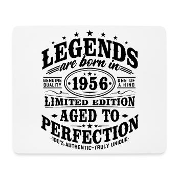 1956 Jahrgang Vintage Geburtstag Geschenk Retro - Mousepad (Querformat) - Weiß - Vorne