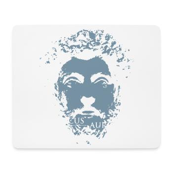 Marcus Aurelius portrait - Mouse Pad (horizontal) - white - Front