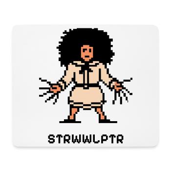 The 8-bit Struwwelpeter - Mouse Pad (horizontal) - white - Front