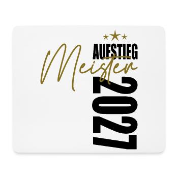 Meister 2027 - Mousepad (Querformat) - Weiß - Vorne