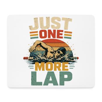 Schwimmer schwimmen Pool-fun Schwimm - Mousepad (Querformat) - Weiß - Vorne