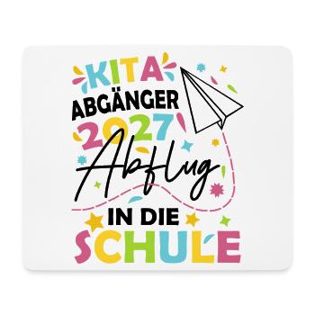 Kita Abgänger 2027 - Mousepad (Querformat) - Weiß - Vorne