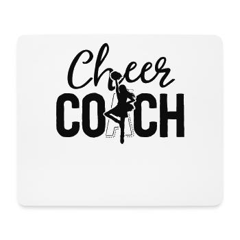Cheer Coach Shirt für Frauen Vintage Cheerleader - Mousepad (Querformat) - Weiß - Vorne