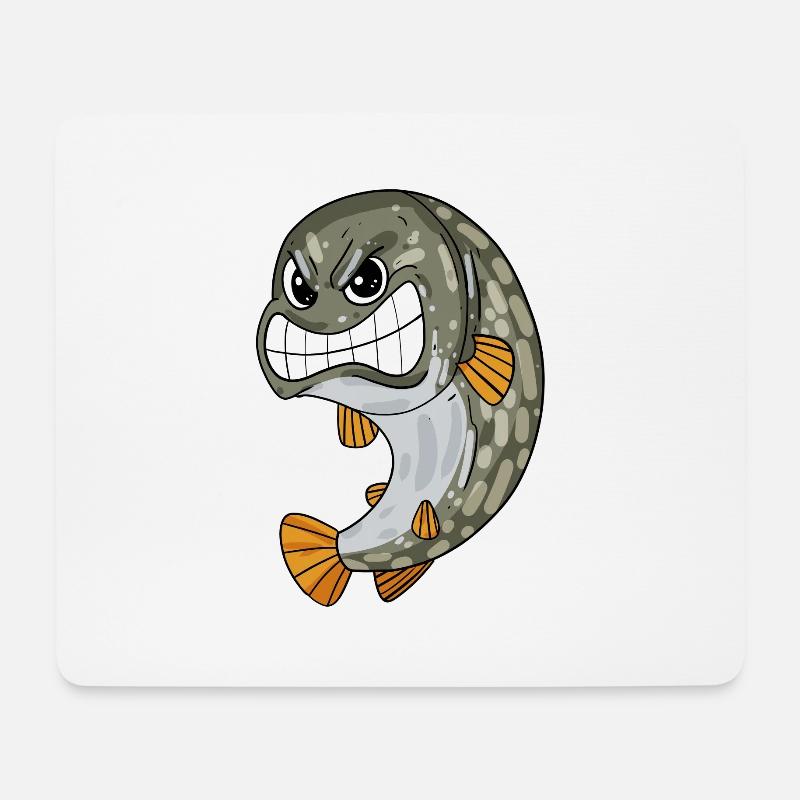 Pike - Mouse Pad (horizontal) - white
