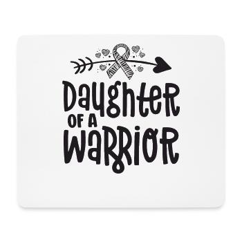 Daughter Of A Rare Disease Warrior Awareness - Mouse Pad (horizontal) - white - Front