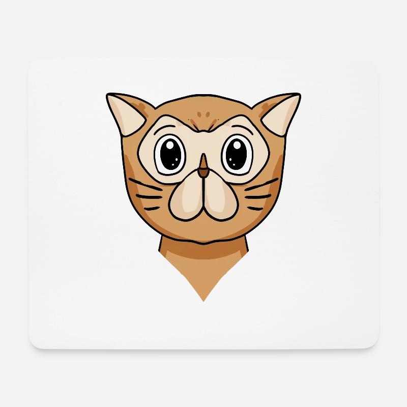 Persian Cat Cat Cat - Mouse Pad (horizontal) - white