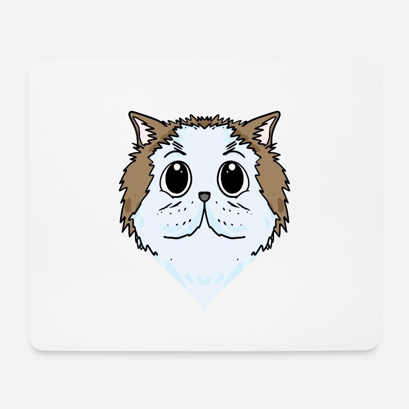 Persian Cat Cat Cat - Mouse Pad (horizontal) - white