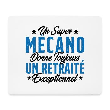Mécano Papa Cadeau Drôle Fête Des Pères Garagiste - Tapis de souris (format paysage) - blanc - Devant