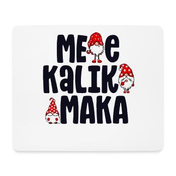 Mele Kalikimaka Noël Gnomes Tropical Hawaii - Tapis de souris (format paysage) - blanc - Devant