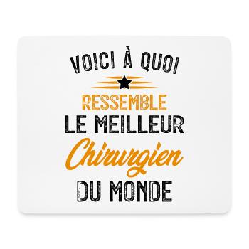 Voici à Quoi Ressemble le Meilleur Chirurgien - Tapis de souris (format paysage) - blanc - Devant