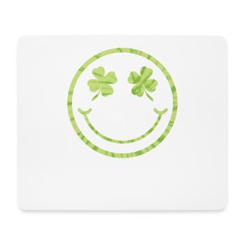 Green Lucky Shamrock Damen Lucky Mama St - Mousepad (Querformat) - Weiß - Vorne