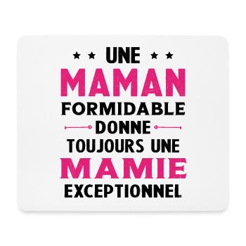 Cadeau pour Grand-Mère - Une Mamie Exceptionnelle - Tapis de souris (format paysage) - blanc - Devant