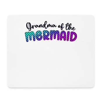 Oma Von Der Meerjungfrau Mädchen Familie Matching - Mousepad (Querformat) - Weiß - Vorne