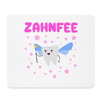 Zahnfee Zahnärztin Zahnarzthelferin Zahn Zähne - Mousepad (Querformat) - Weiß - Vorne