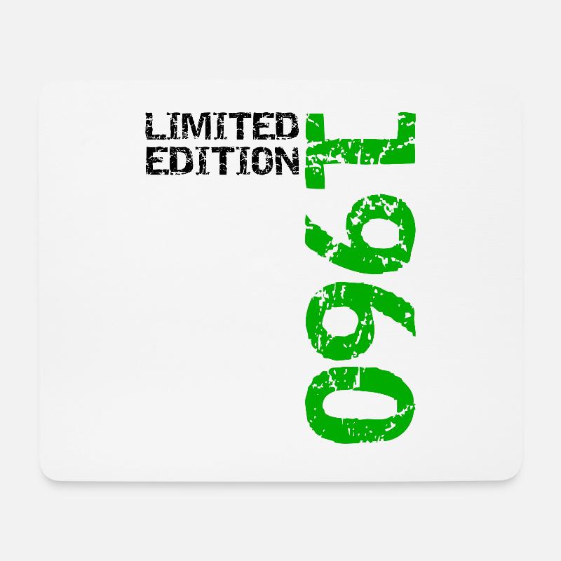 1960 Limited Edition Geburtstag Geschenk Frau Mann - Mousepad (Querformat) - Weiß