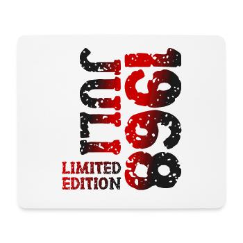 1968 Juli Limited Edition Geburtstag Geschenk - Mousepad (Querformat) - Weiß - Vorne