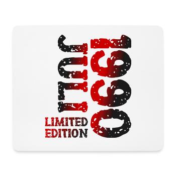 1990 Juli Limited Edition Geburtstag Geschenk - Mousepad (Querformat) - Weiß - Vorne