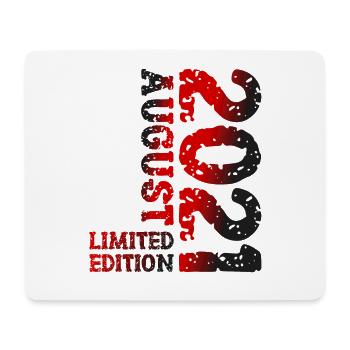 2021 August Limited Edition 2. Geburtstag Outfit - Mousepad (Querformat) - Weiß - Vorne