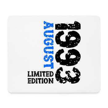 1993 August Limited Edition 30th Birthday Outfit - Mouse Pad (horizontal) - white - Front
