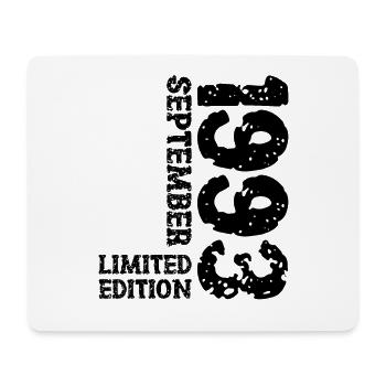 1993 September Limited Edition 30th Birthday Decoration - Mouse Pad (horizontal) - white - Front