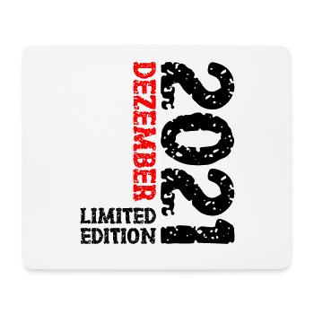 2021 Décembre Édition Limitée 2ème Anniversaire Décoration - Tapis de souris (format paysage) - blanc - Devant