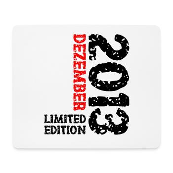 2013 December Limited Edition 10th Birthday Decoration - Mouse Pad (horizontal) - white - Front
