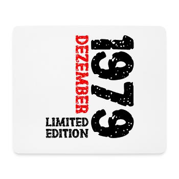 1979 Dezember Limited Edition 44. Geburtstag Deko - Mousepad (Querformat) - Weiß - Vorne