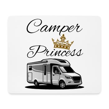 Camper Prinzessin-Camper Princess - Mousepad (Querformat) - Weiß - Vorne