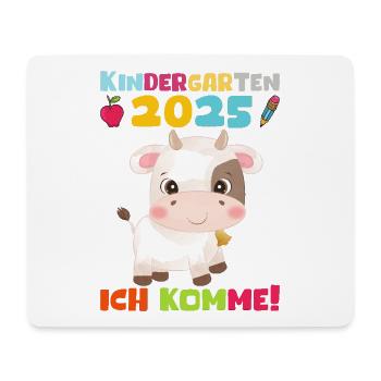 kiKindergarten 2025 Kids Gift Kita 2025 Décoration - Tapis de souris (format paysage) - blanc - Devant