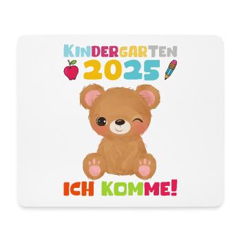 kiKindergarten 2025 Kids Gift Kita 2025 Décoration - Tapis de souris (format paysage) - blanc - Devant