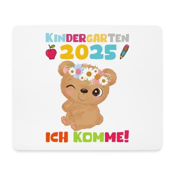 Kindergarten 2025 Kids Gift Kita 2025 Decoration - Mouse Pad (horizontal) - white - Front