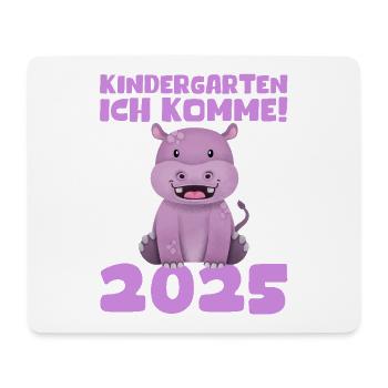 kiKindergarten 2025 Kids Gift Kita 2025 Décoration - Tapis de souris (format paysage) - blanc - Devant