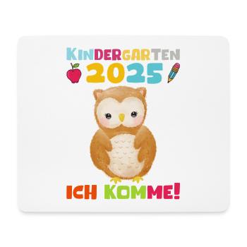 Kindergarten 2025 Kinder Geschenk Kita 2025 Deko - Mousepad (Querformat) - Weiß - Vorne